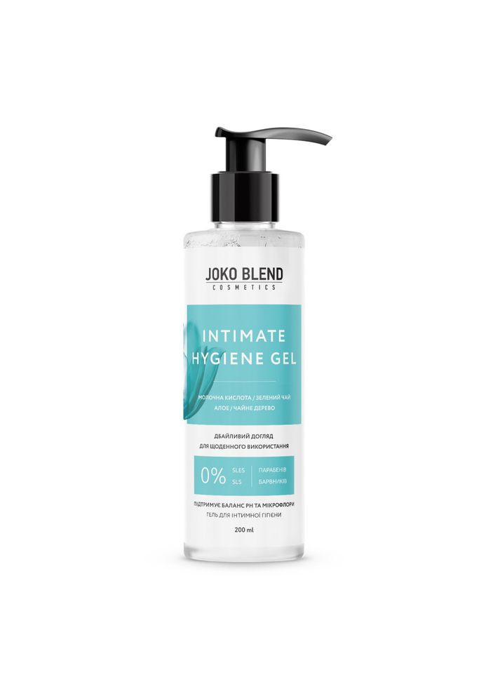 Гель для интимной гигиены с молочной кислотой, 200 мл (4823109400672) Joko Blend (366822373)