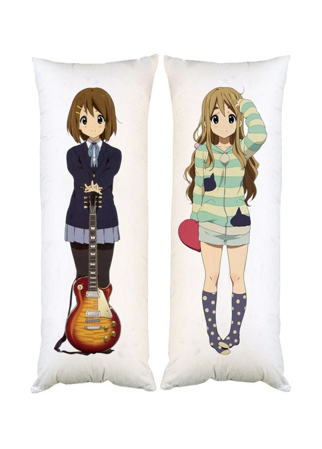Подушка дакімакура Рицу Тайнака Цумуги Котобуки K-on декоративна ростова подушка для обіймання двостороння No Brand (328315628)