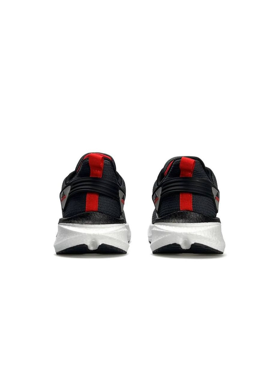 Темно-серые демисезонные кроссовки мужские adidas dark grey white No Brand Profoam Lite