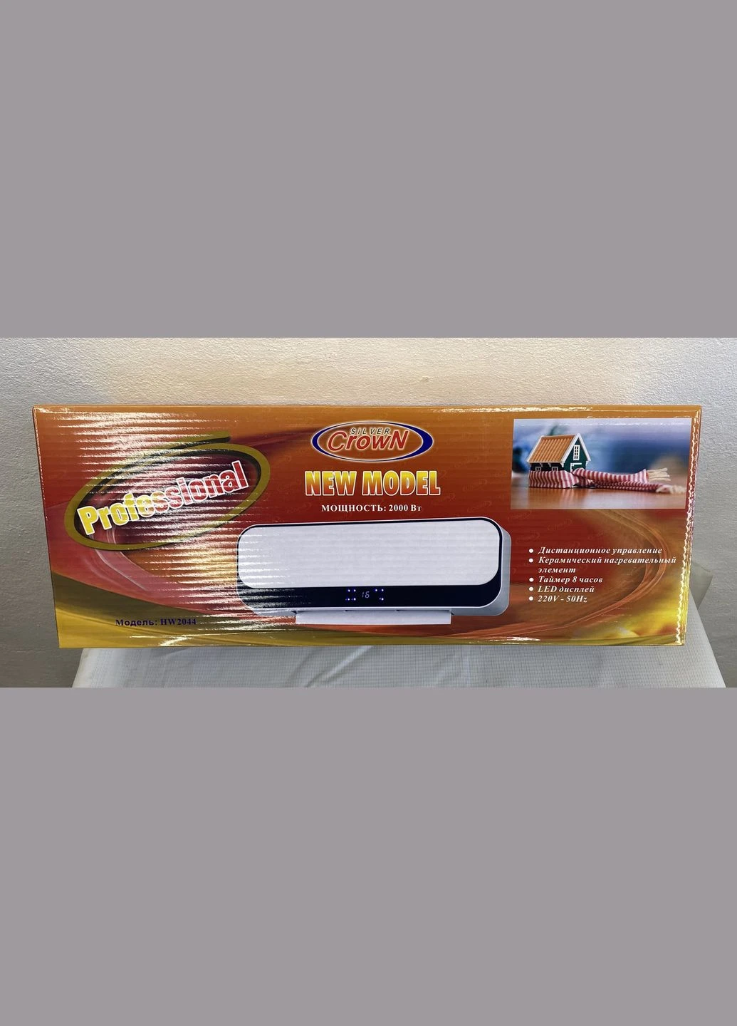 Тепловая завеса 2 кВт HW-2044 с климат-контролем Crown (328905612)