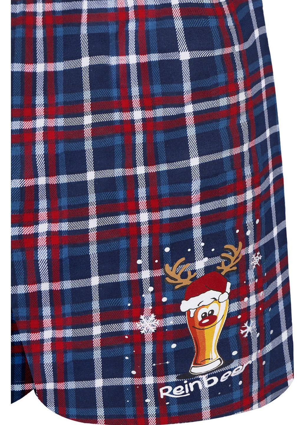 Мужские боксеры с новогодним принтом 015/08 Beer 3 Cornette (354777913)