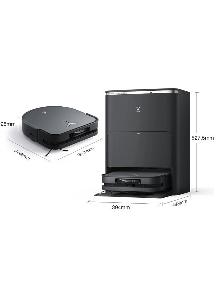 Робот-пилосос X5PRO OMNI DDX39 BL Ecovacs (323046258)