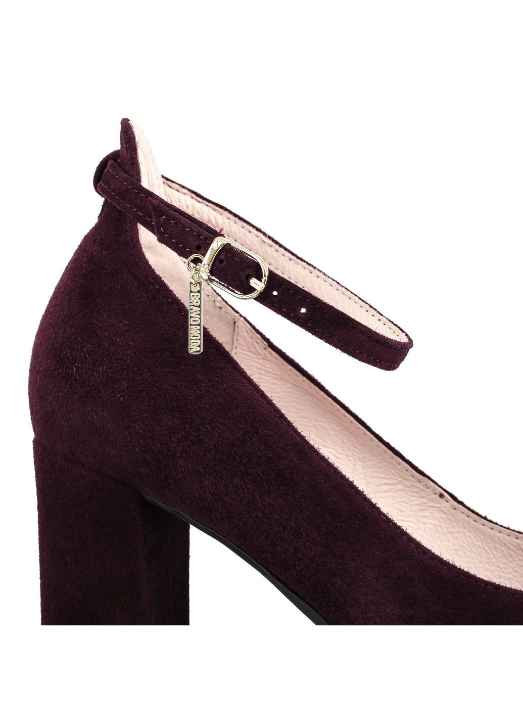 Bravo Moda Туфли (1077ТП) фиолетовый з натуральная замша, польша — (328915113)