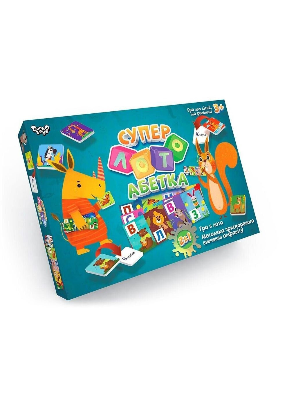 Настольная игра Суперлото Азбука укр (СЛА-01U) (2000903604433) shop (2000903604433) Danko Toys (339041586)