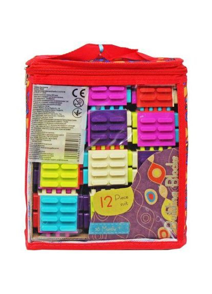 Конструктор Пластикові кубики, 12 деталей МІС (368771521)