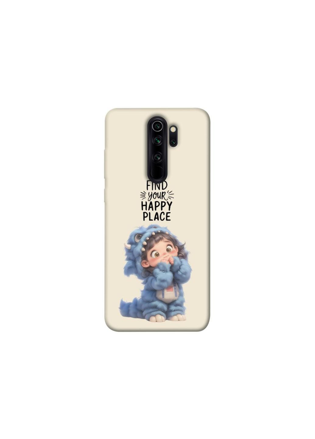 Чехол на Xiaomi Redmi Note 8 Pro Happy Place Frontalka (357298546)
