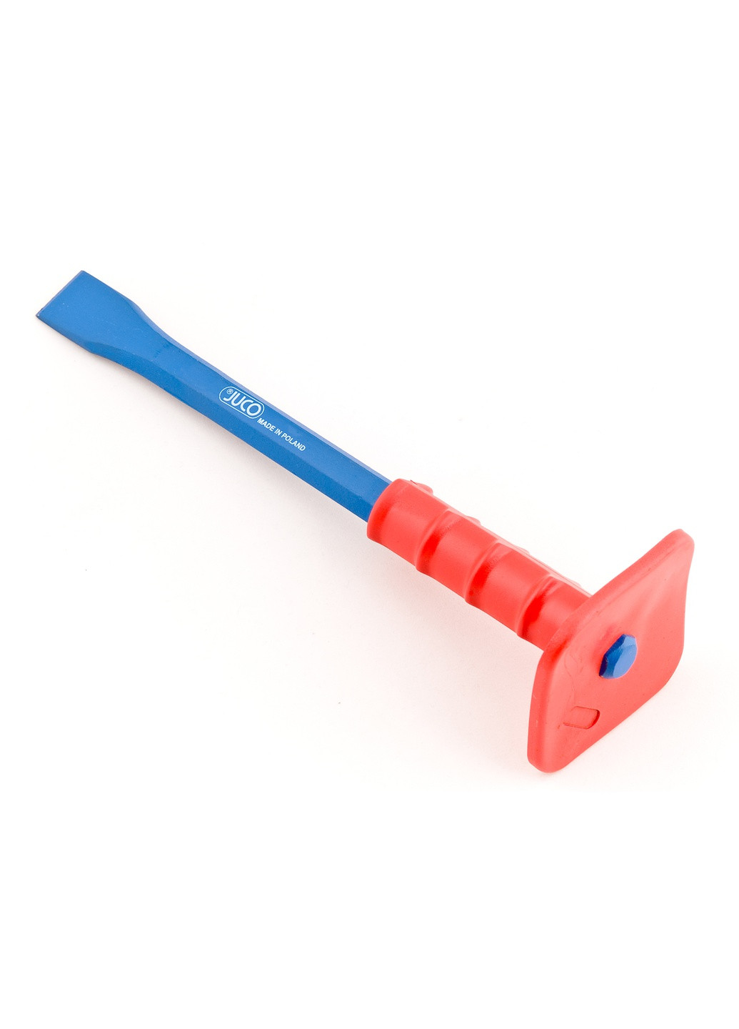 Зубило плоское (350 мм) кованое с резиновой защитой (20280) Juco (295043403)