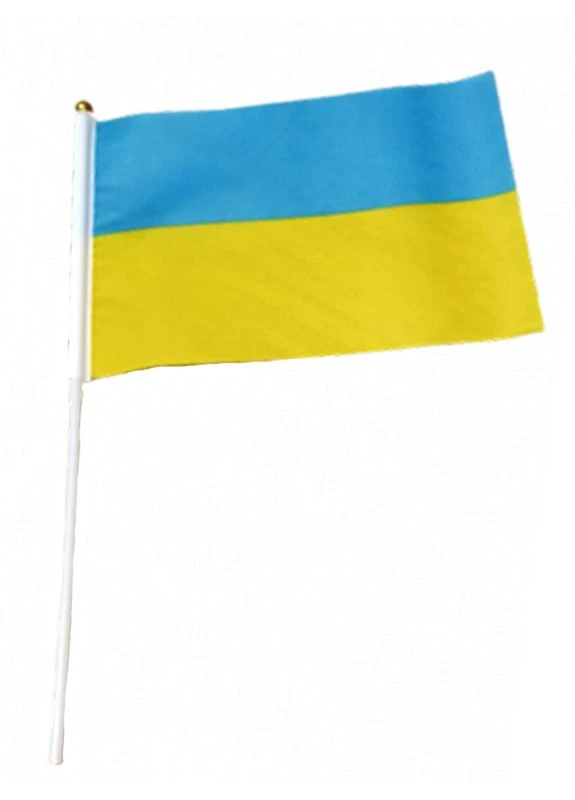 Прапорець України (13.5 х 20 см) (Прапори України) No Brand (386732459)