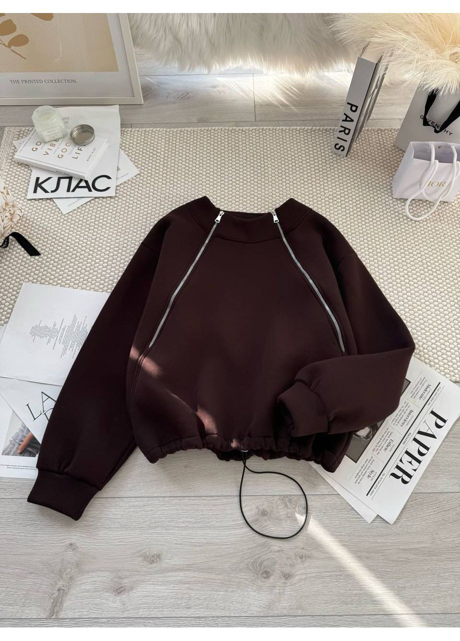 Худые 782 теплый и объемный, турецкая тринитка на флисе, с рабочими змейками Україна (368544176)