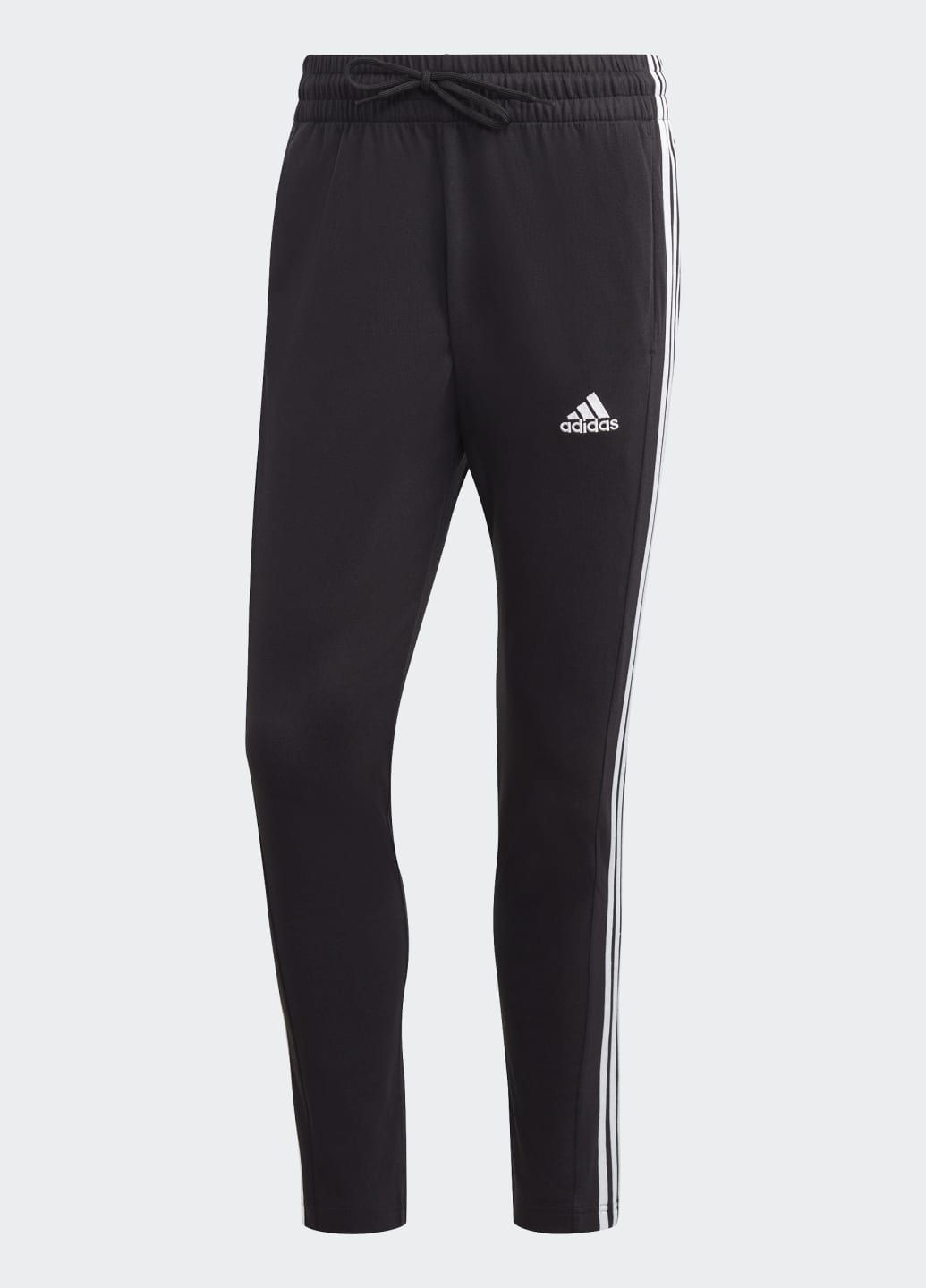 Черные спортивные демисезонные брюки adidas