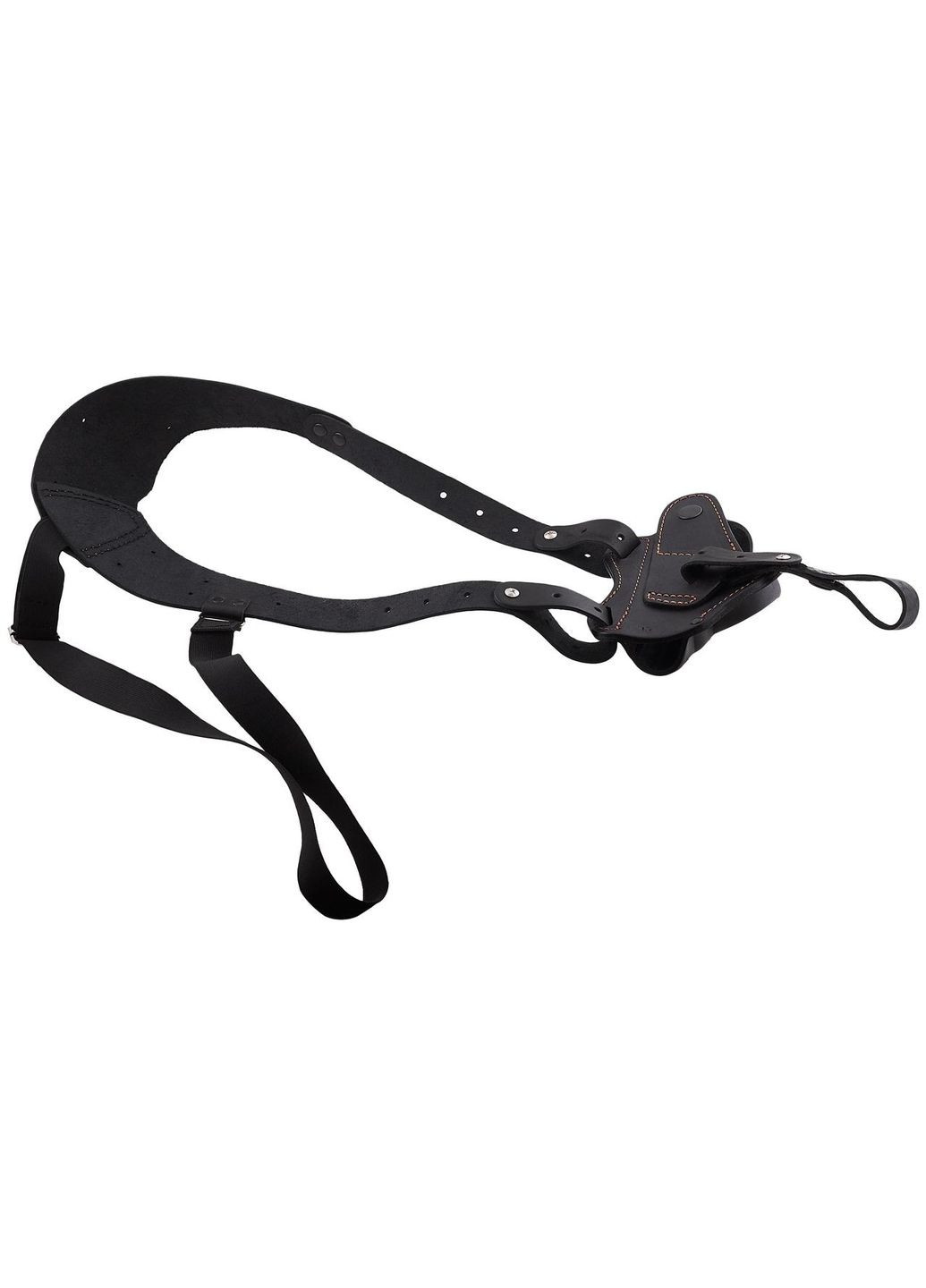 Кобура ПМ оперативна + поясна + прихованого внутрішньобрючного носіння формована з кліпсою (шкіра, чорна) Сварог (342375263)