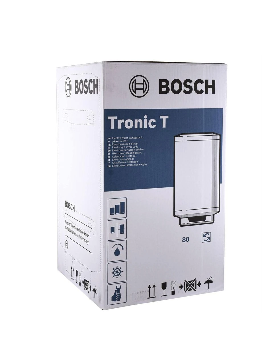 Водонагрівач Tronic 8000 T ES 080-5 2000W сухий ТЕН, електронне керування Bosch (392912750)