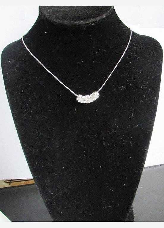 Елегантна ювелірна підвіска на ланцюгу в стразах, 2059 Fashion Jewelry (338431471)