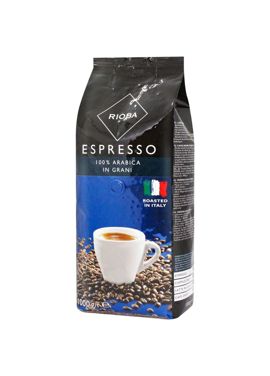 Кава в зернах Espresso In Grani 100% Arabica Ріоба Еспресо 1кг TrioBar (299772039)