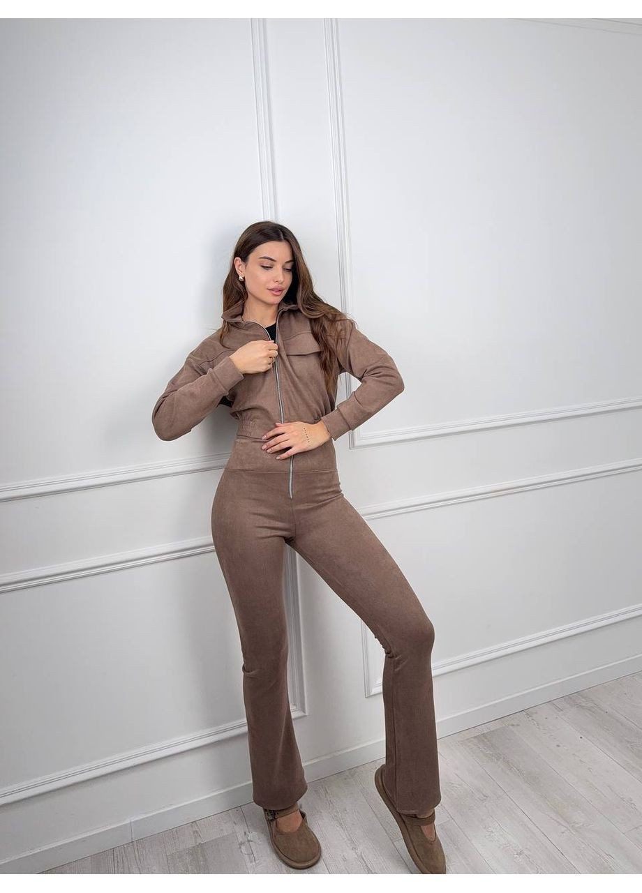 Неймовірний замшевий костюм двійка (ЗАМІР В ОПИСІ) DK/DL Мода без кордонів (369713482)