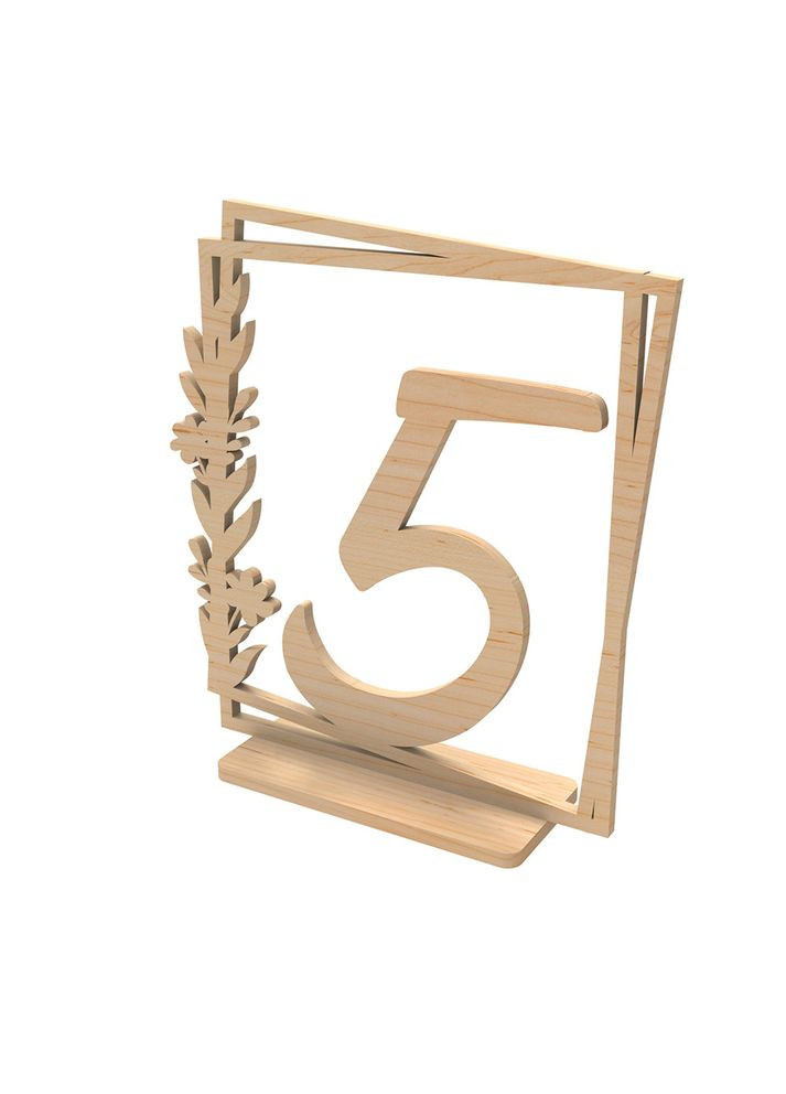 Номерки деревянные настольные Ekostar (368306565)