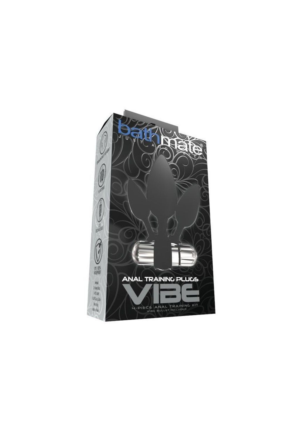 Набір анальних вібропробок Anal Training Plugs VIBE діаметр 2,5 см 3,1 см 3,8 см для анальної стимуляції Bathmate (298473806)