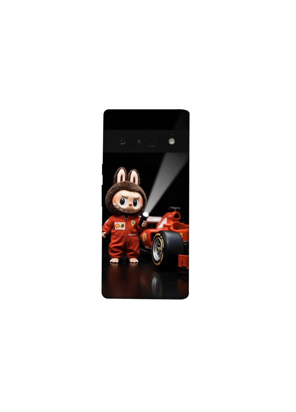 Чехол на Google Pixel 6 Pro F-1 Labubu Frontalka (354668729)