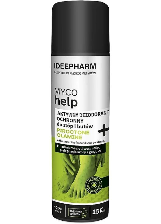 Дезодорант для ног и обуви Myco Help Protective Deodorant Feet And Shoes 150ml (1296376-149630) Ideepharm (368887402)