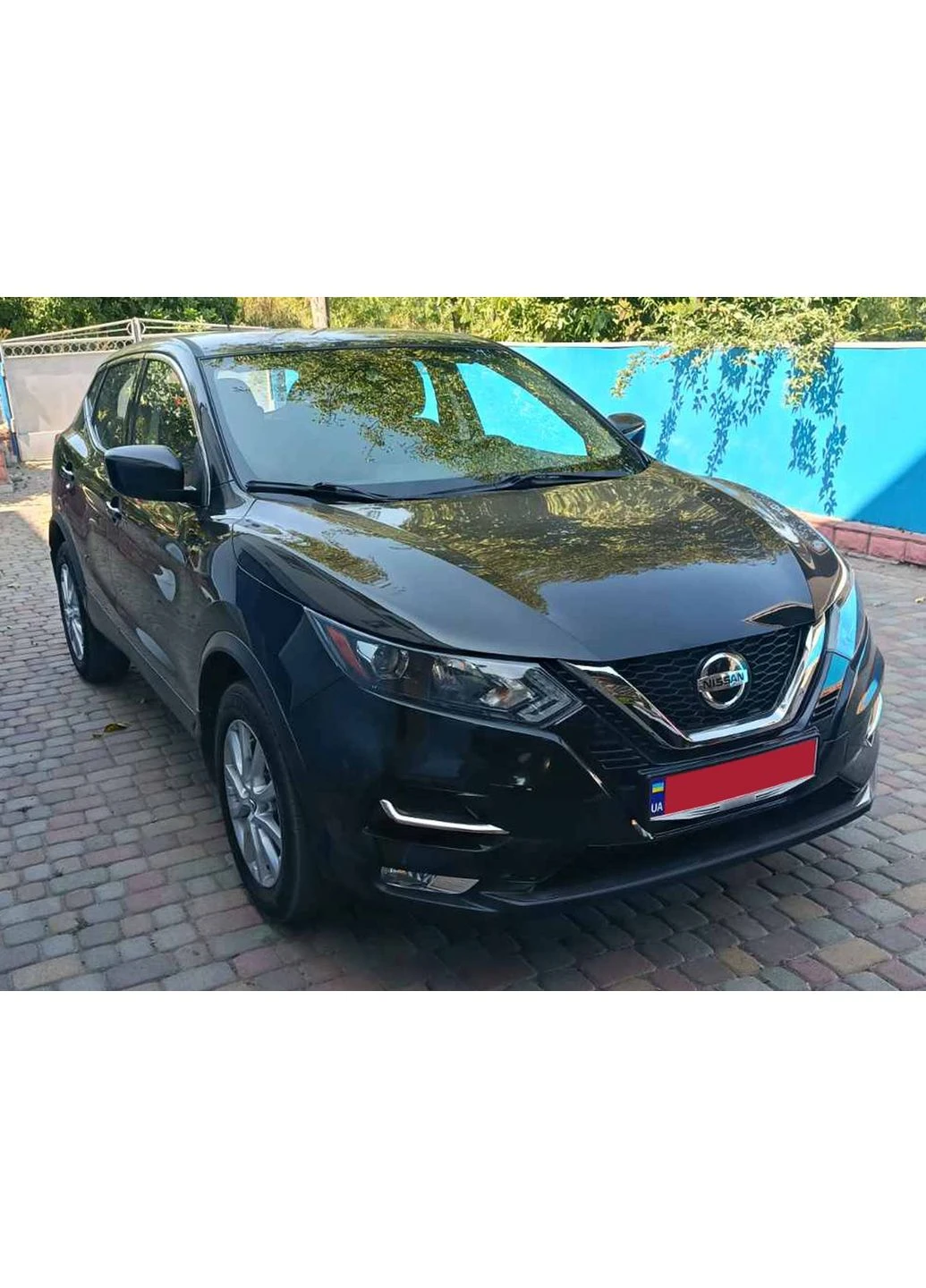 Накладка на передний бампер (2017-2025, нерж) Турецкая сталь для Nissan Qashqai рр CARMOS (389783126)