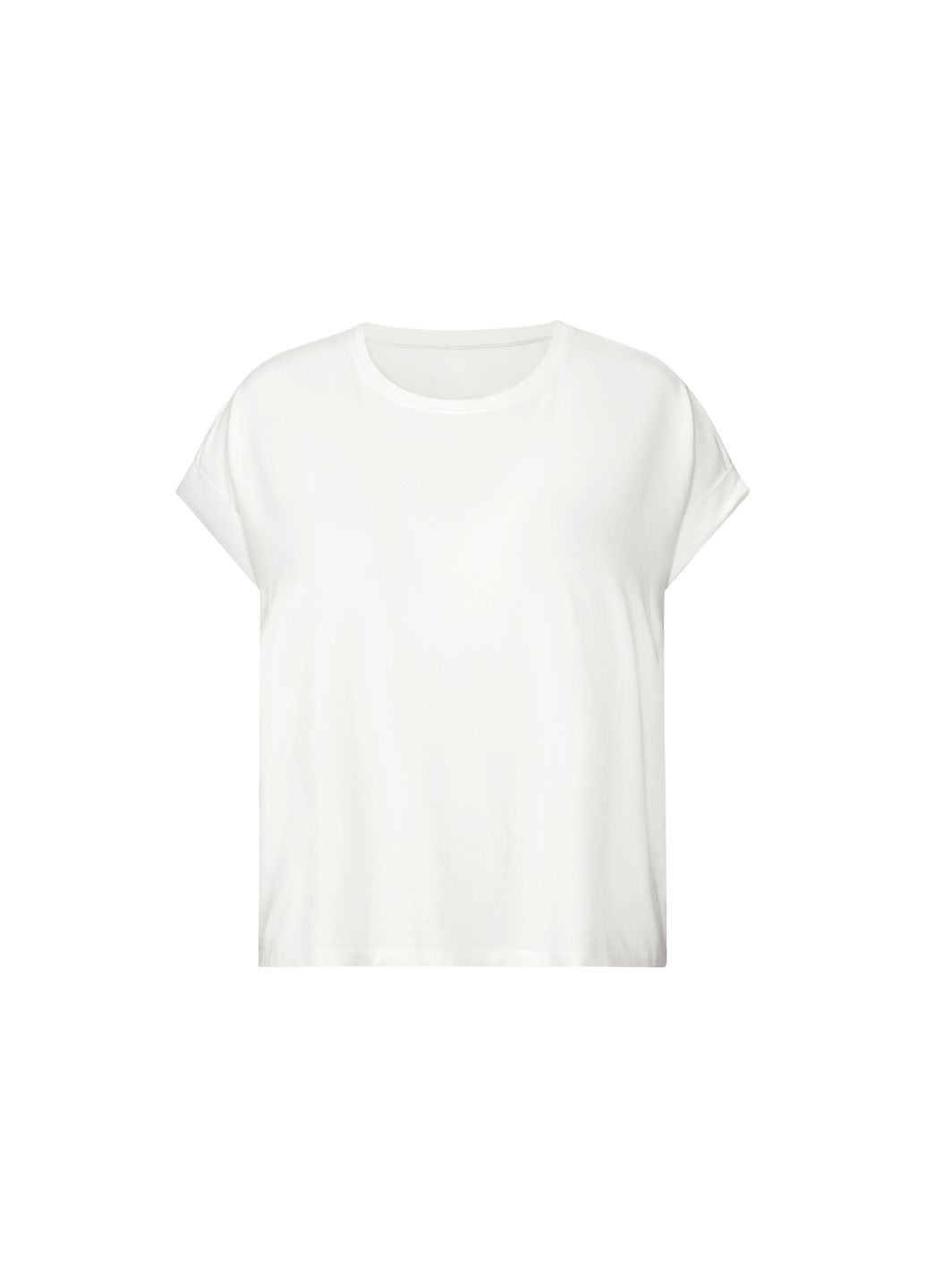 Футболка із віскози для жінки Lenzing EcoVero 454763 білий Esmara - (373119140)