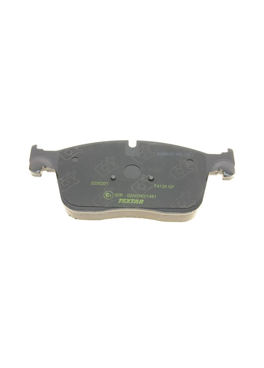 Колодки гальмівні (передні) Land Rover Range Rover Velar 2.0/3.0 17- (Teves) Q+ 2230201 UA63 No Brand (354765200)