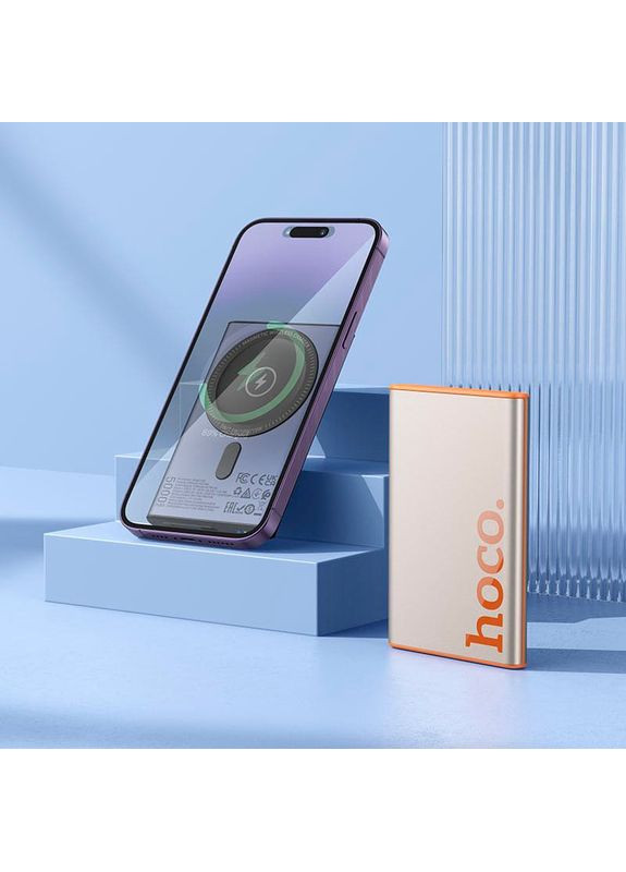 Powerbank Q32 Bird Magnetic Wireless 5000 mAh 20W Titanium Gold Hoco (370608021)