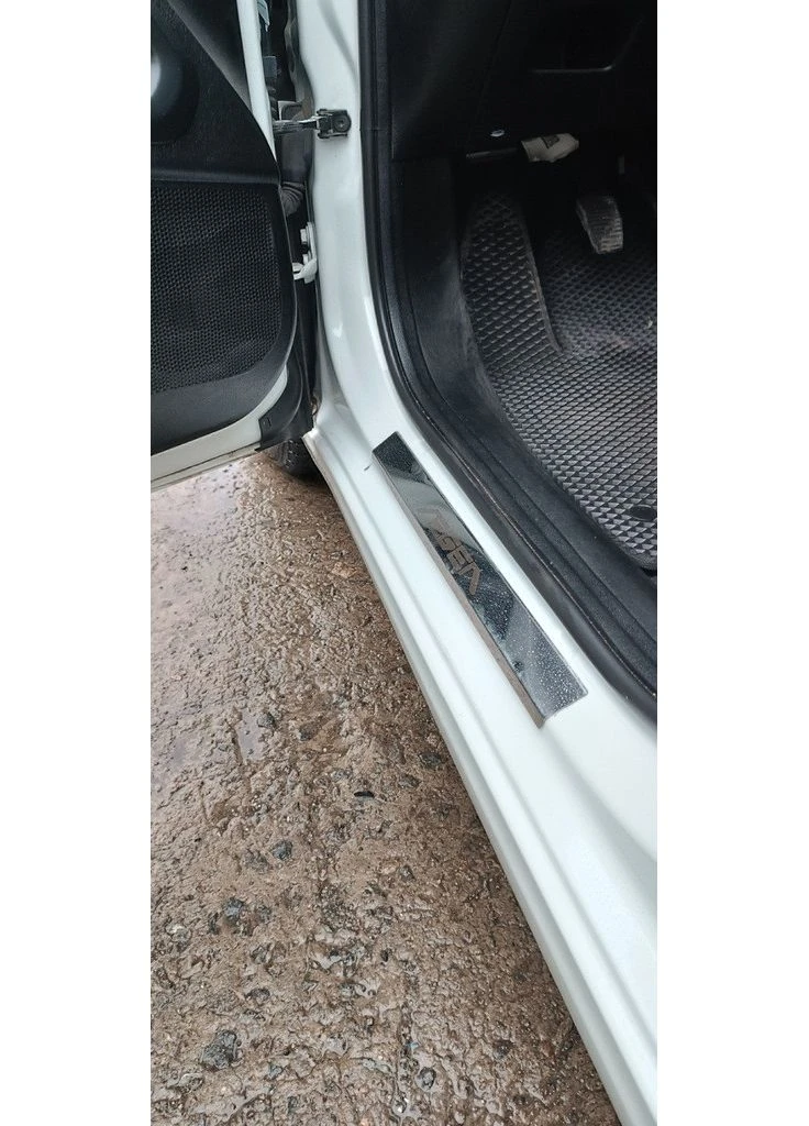 Накладки на пороги V1 Aegea (4 шт, нерж) для Fiat 2016- рр CARMOS Tipo (388951783)