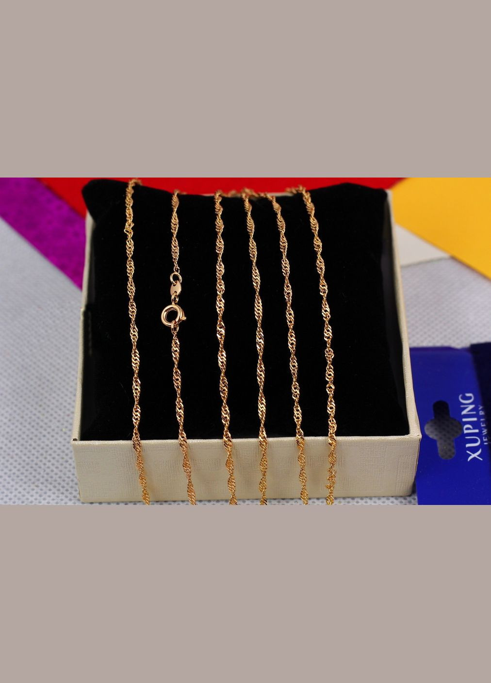 Ланцюг Сингапур 50 см 2 мм Xuping Jewelry (317269643)