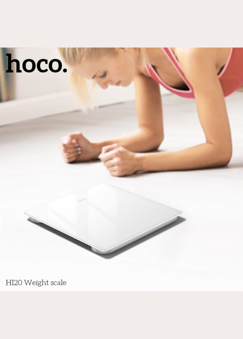 Весы напольные HI20 Weight scale White Hoco (340279479)