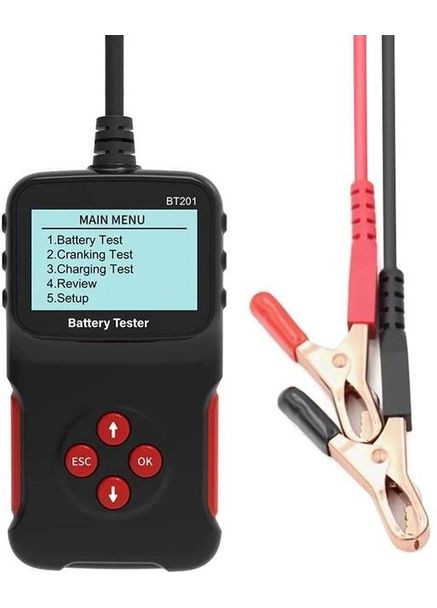 Тестер акумуляторних батарей BT201 3-200 А/рік (RD050709) Icar (349844492)