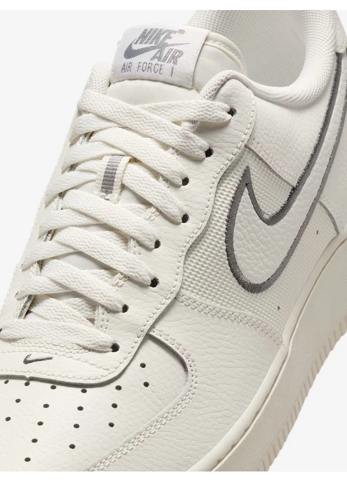 Бежеві кросівки air force 1 07 Nike