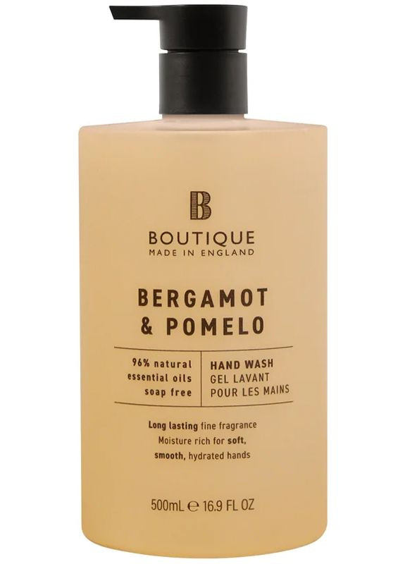 Мило рідке для рук Bergamot & Pomelo, 500 мл Boutique (352176438)