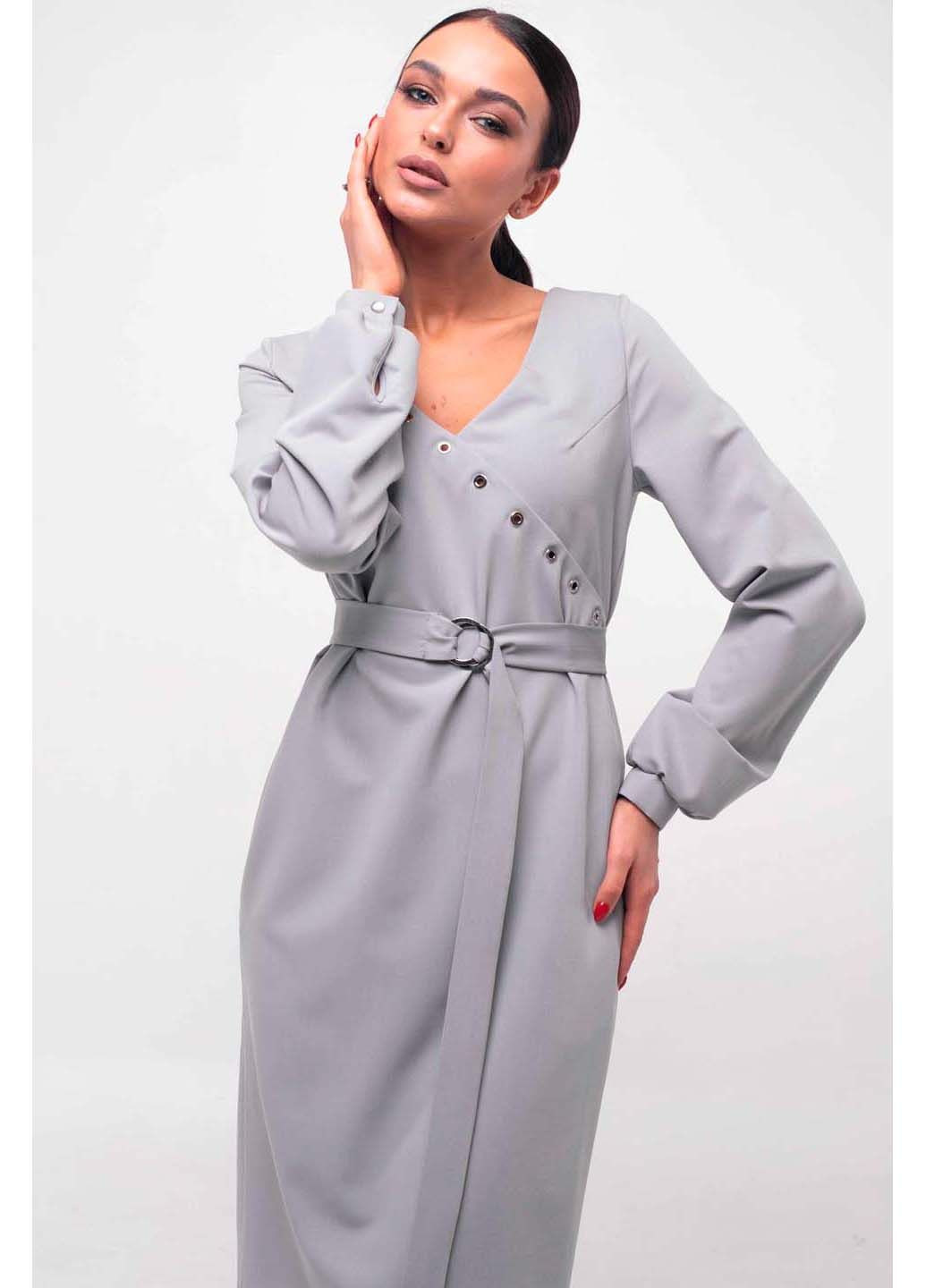 Серое платье Ри Мари