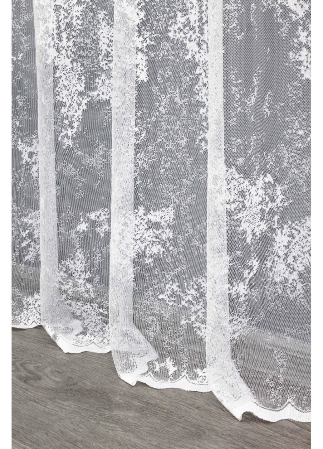 Тюль 1368т Мрамор Al-1 Жаккард 200х270 см (43-144) VR-Textil (298122366)