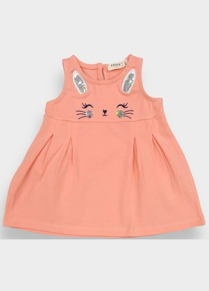 Летний сарафан 18775 персиковый Breeze