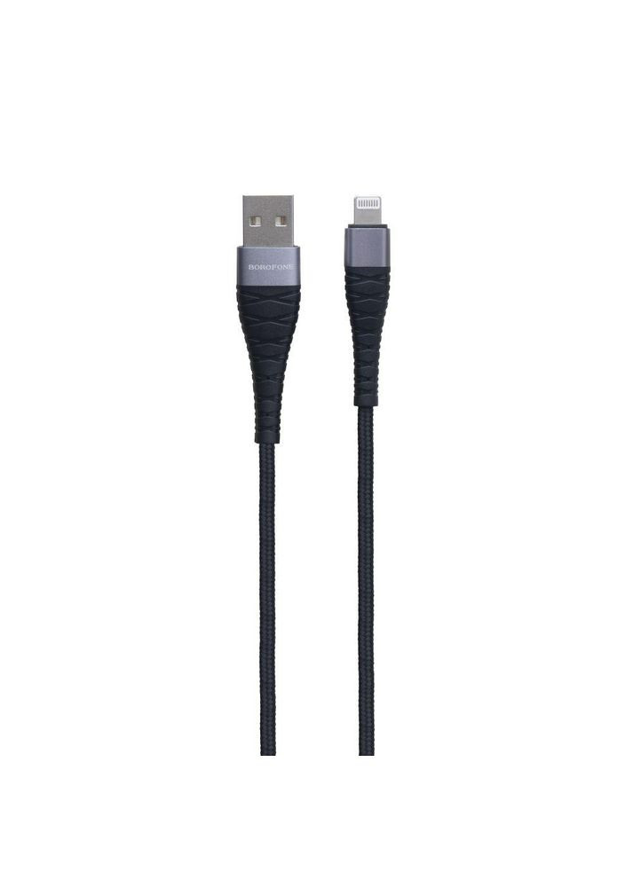 Зарядний кабель USB-Lightning для iPhone / Провід шнур юсб лайтнінг для зарядки айфона Apple пристроїв Borofone (338610254)