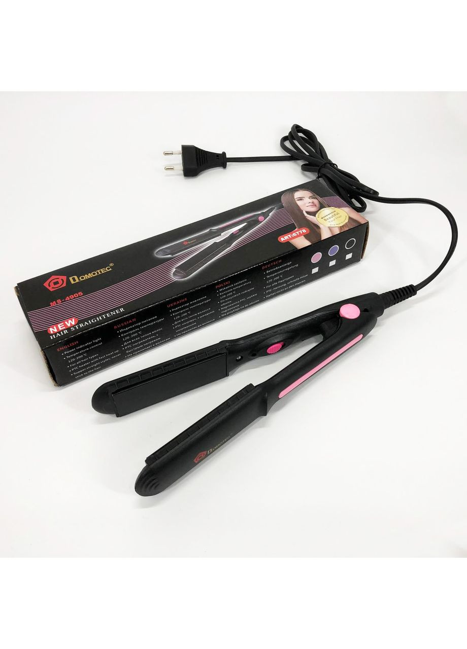 Праски-вирівнювачі, Плойка гофре плойка випрямляча, Плойка випрямляча, Випрямляч NY-144 плойка випрямляча Domotec (352770599)