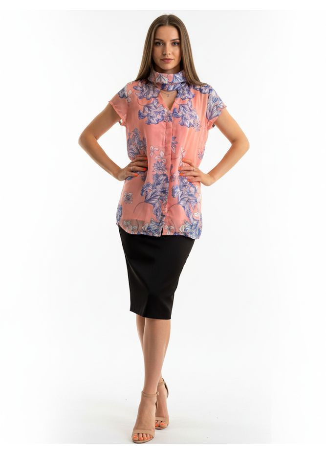 Персиковая блуза Mama Licious