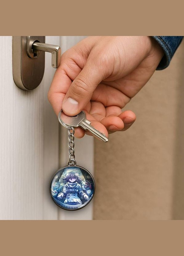 Набір підвіска (кулон) та брелок Аніме Данганромпа #07 (подарунковий набір) No Brand (332633965)
