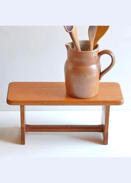 Скамеечка из дерева Саксагань сиена (ТАБ-009405) No Brand (327848570)