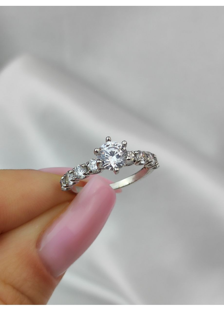 Невероятное кольцо серебряное 925 пробы на помолвку 19р No Brand (366200273)