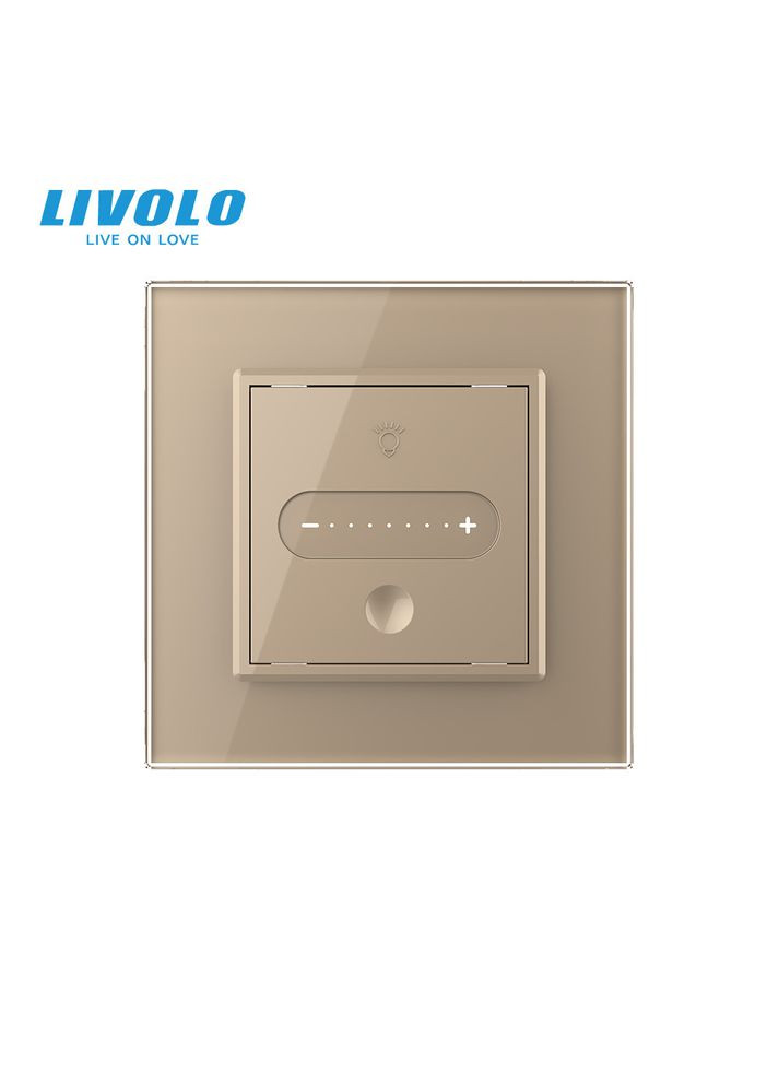 Розумний сенсорний димер слайдер EC золото (VL-C7FC1DZ2-2AP) Livolo (371777145)