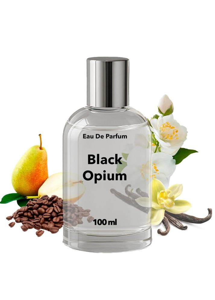 Yves Saint Laurent Black Opium Iv Ів Сен Лоран Блек Опіум парфумована вода аналог 100 мл у скляному флаконі No Brand (361862005)
