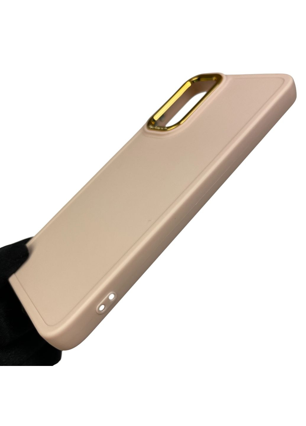 Чехол для Redmi Note 11 4G матовый с высокими бортами с микрофиброй на сяоми редми нот 11 пудровый Xiaomi (366021222)