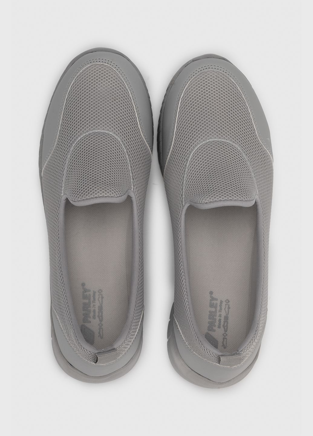 Серые слипоны женские 2017 Parley