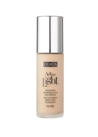Тональна основа для обличчя Active Light SPF 10 - 011 Light Beige, 30 мл Pupa (376841472)
