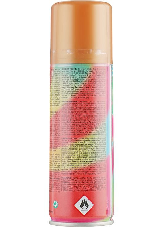 Цветной спрей для волос "Metall", золотой - Comair Coloured Hair Spray 125ml (298433-76554) Sibel (368654582)