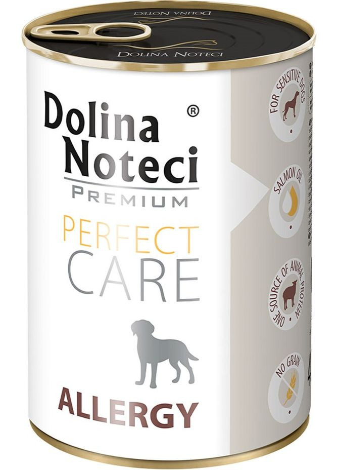 Вологий корм Premium для собак з алергією 400 г (5902921302292) Dolina Noteci (316476378)