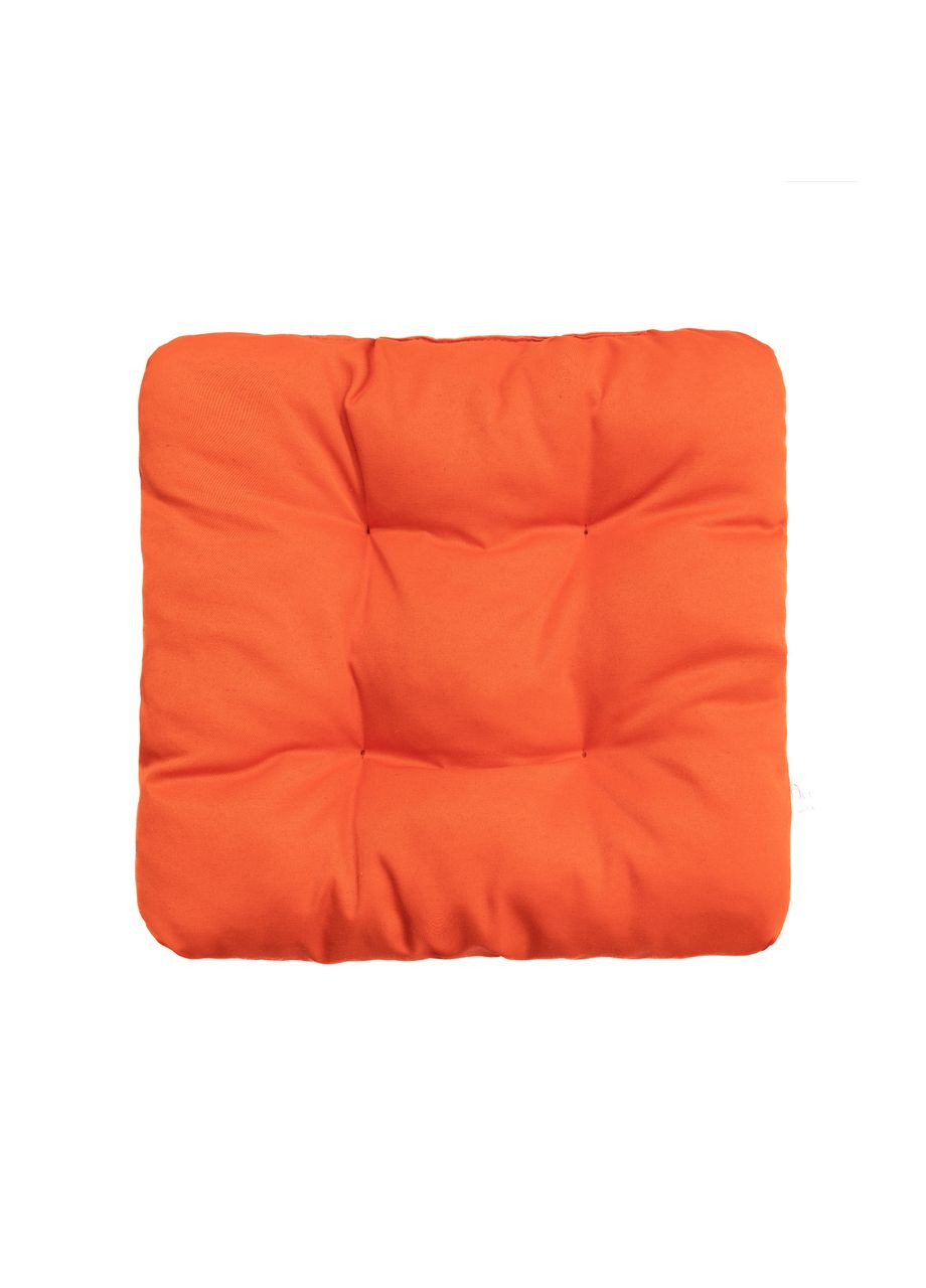 Подушка на стул и кресло см. мандариновый. No Brand (324829707)
